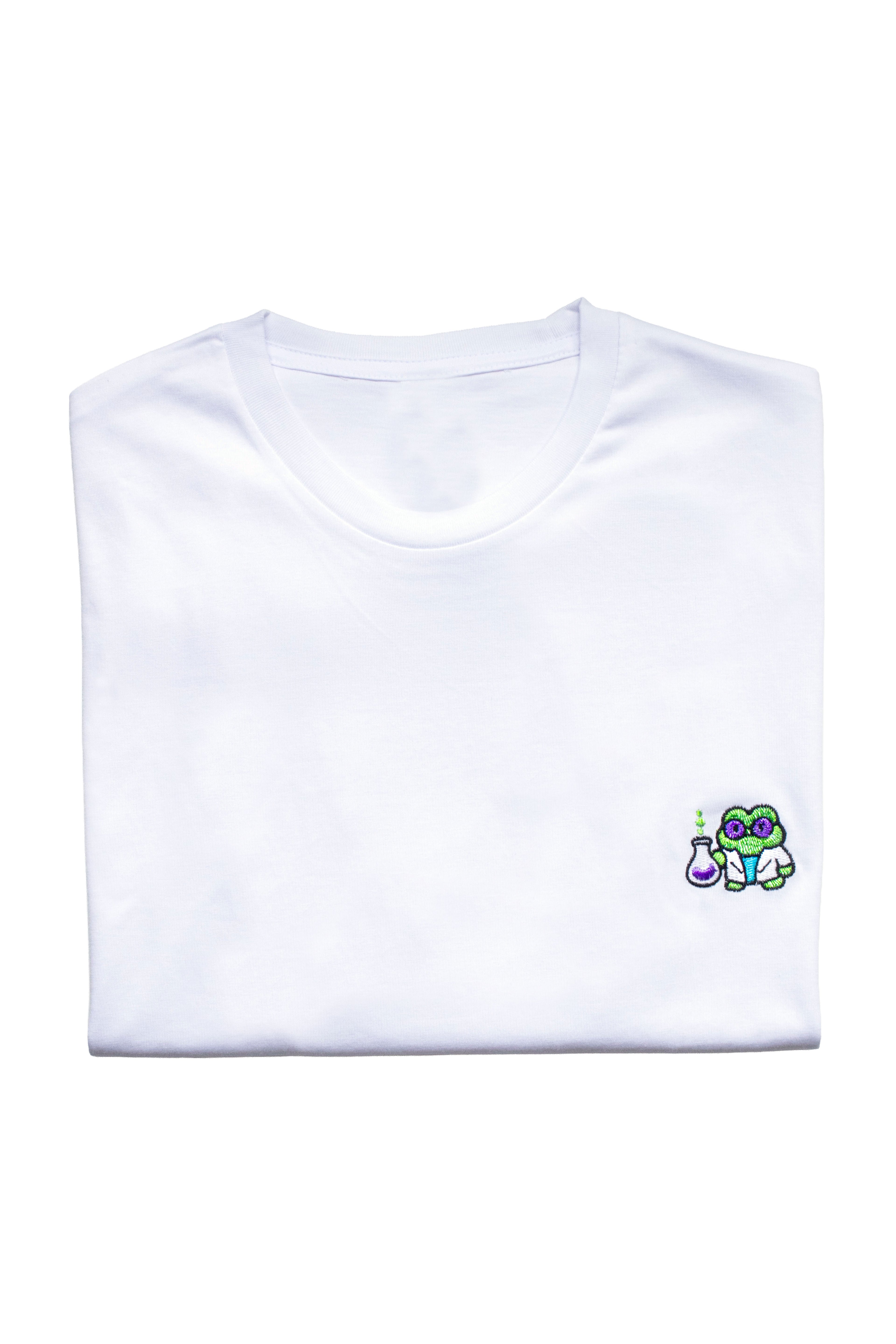 Good Roit The Scientist, White T-shirt