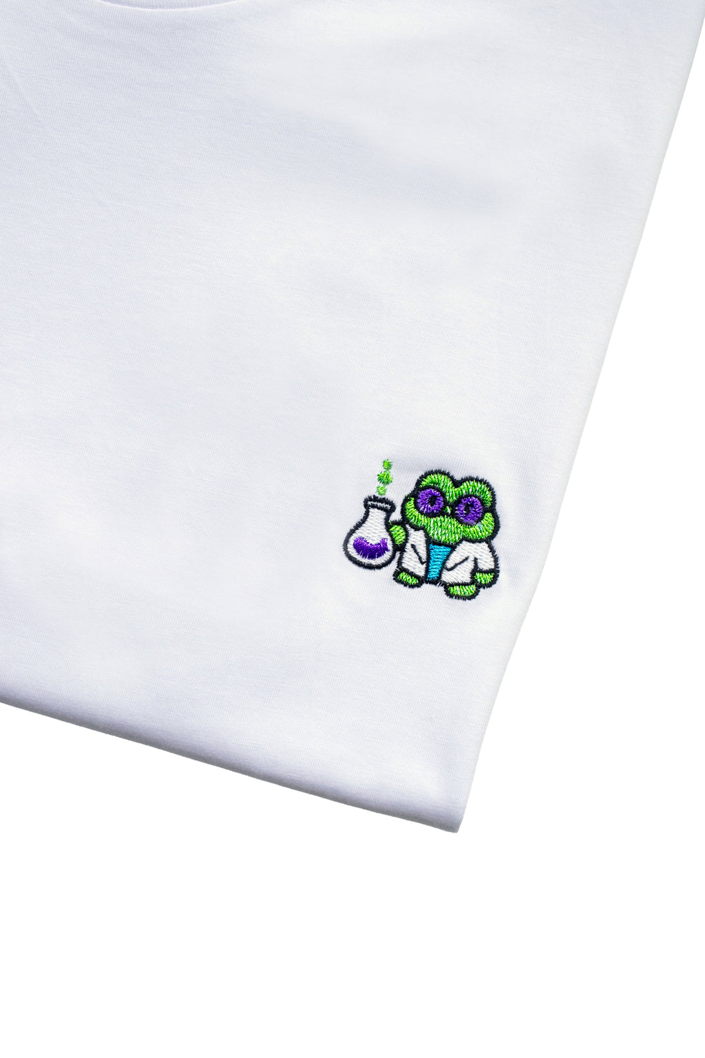 Good Roit The Scientist, White T-shirt