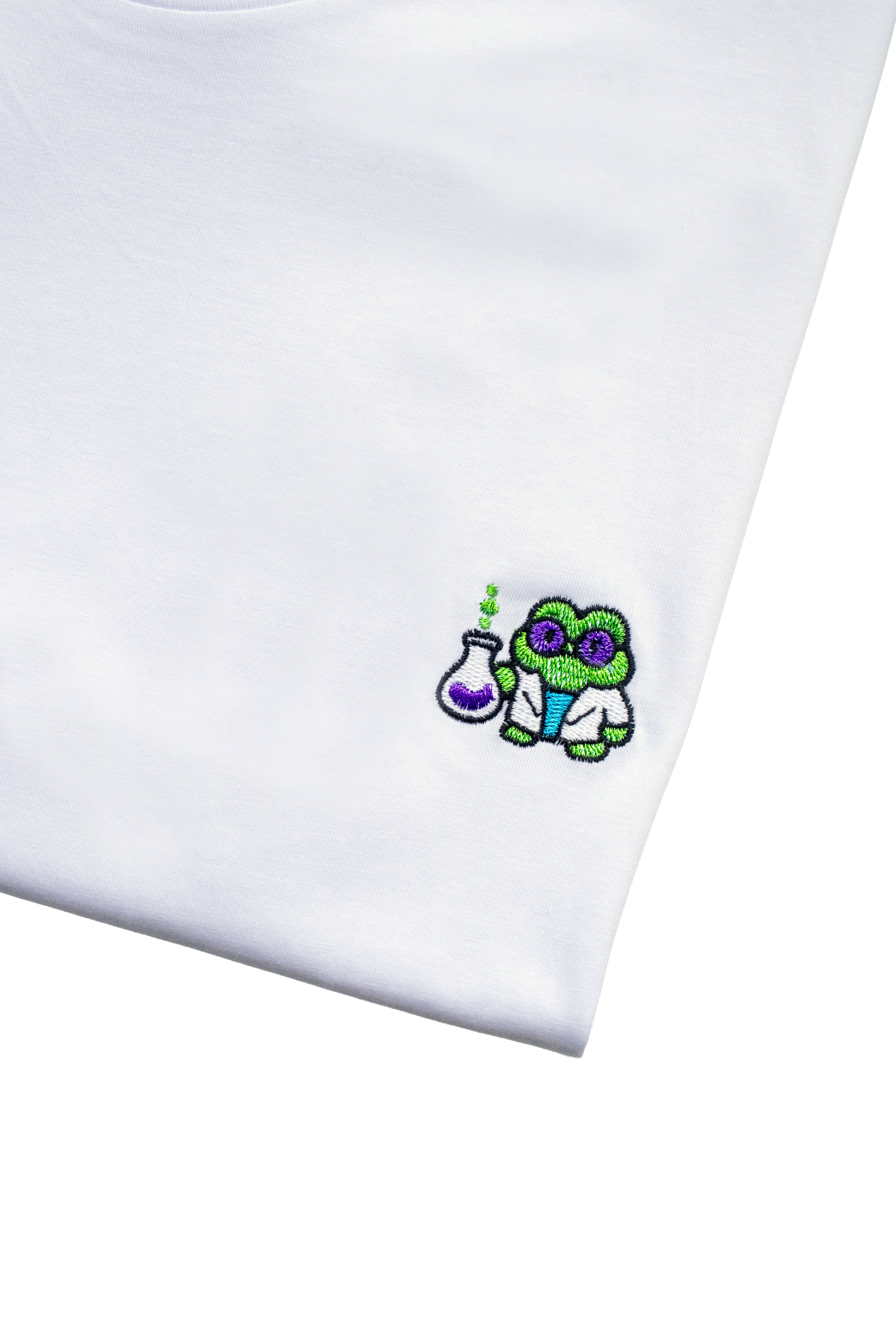 Good Roit The Scientist, White T-shirt