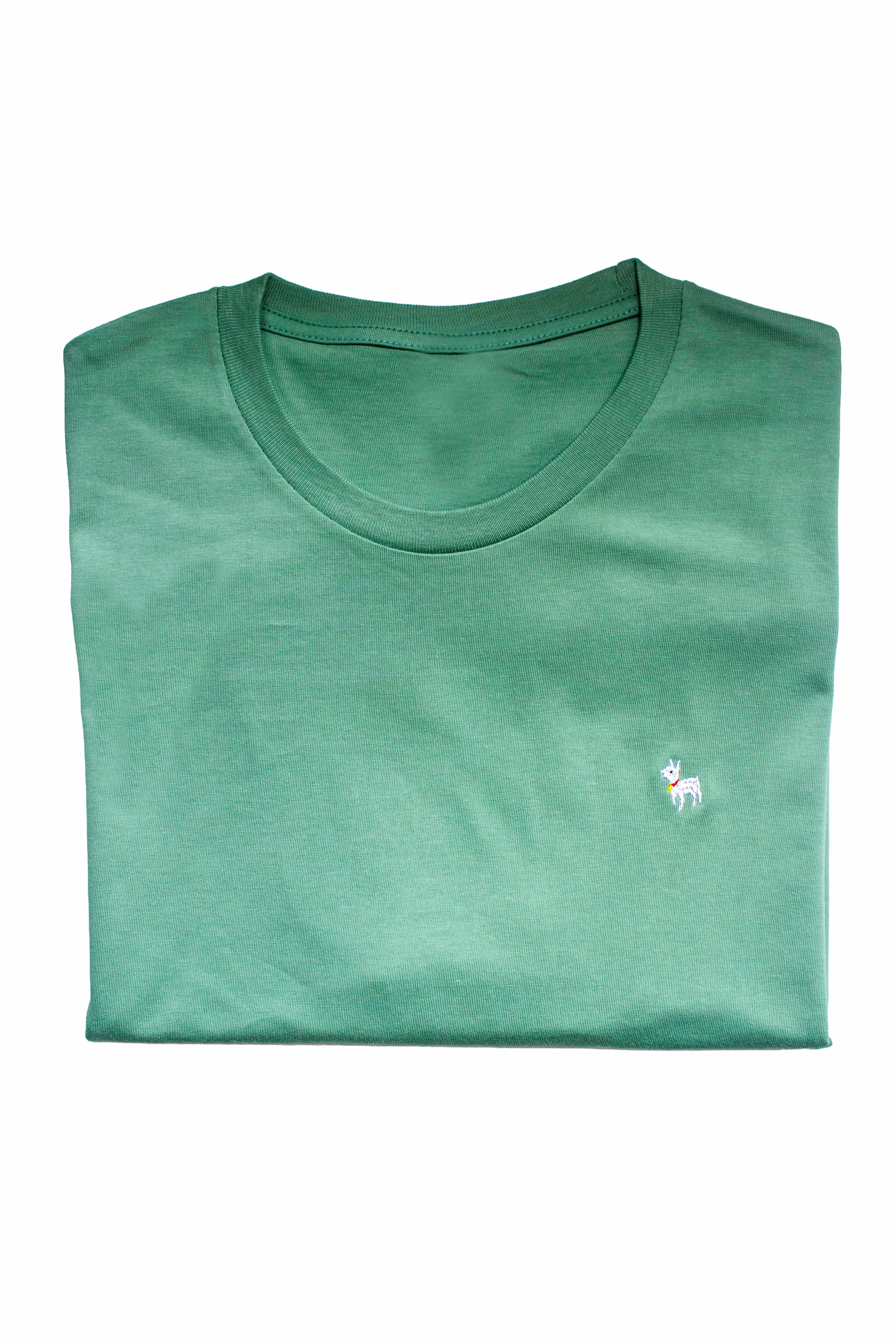 Minimal Goat, Green T-Shirt