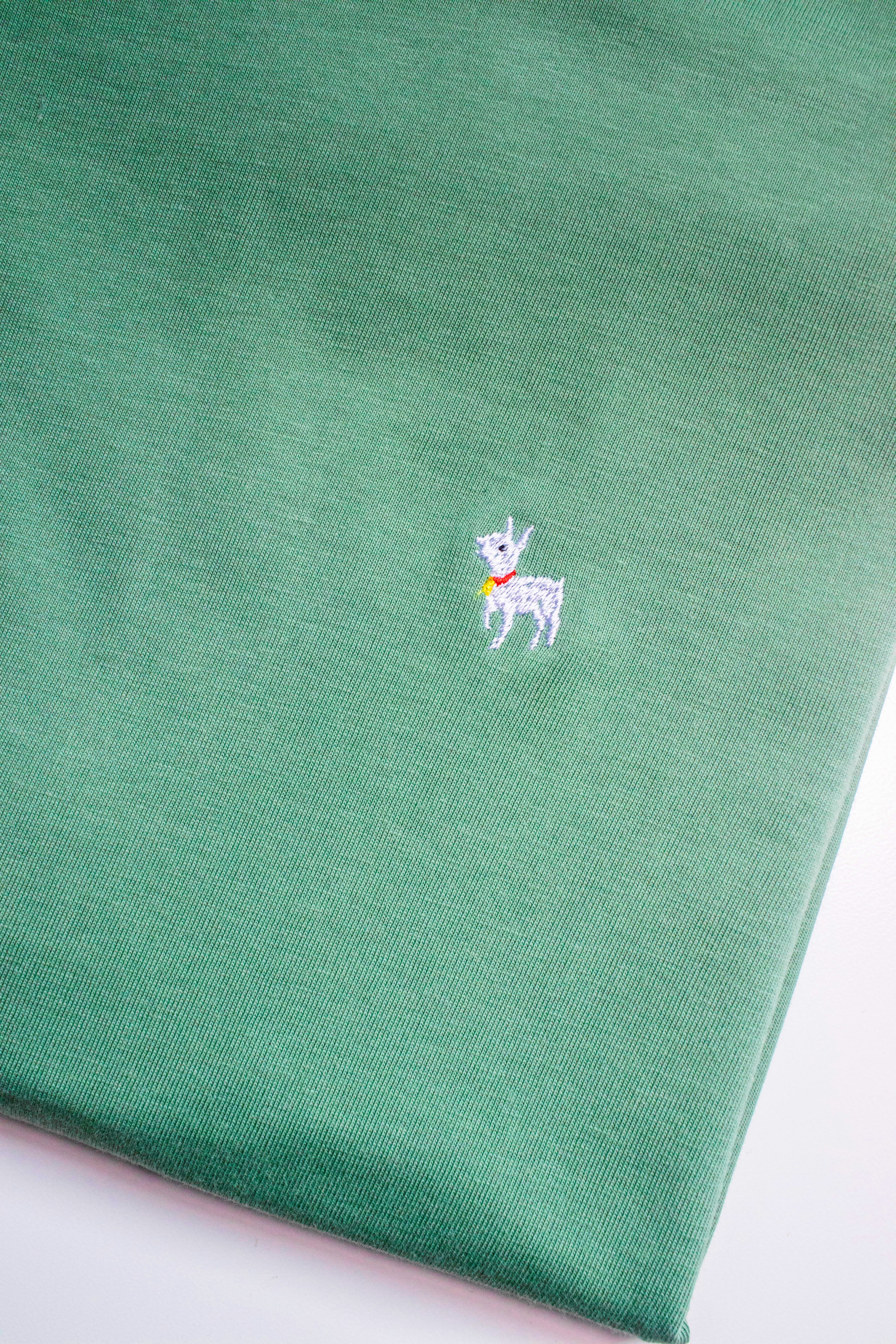 Minimal Goat, Green T-Shirt
