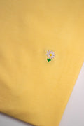 Minimal Flower, Yellow T-Shirt