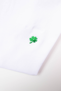 Minimal Clover, White T-Shirt