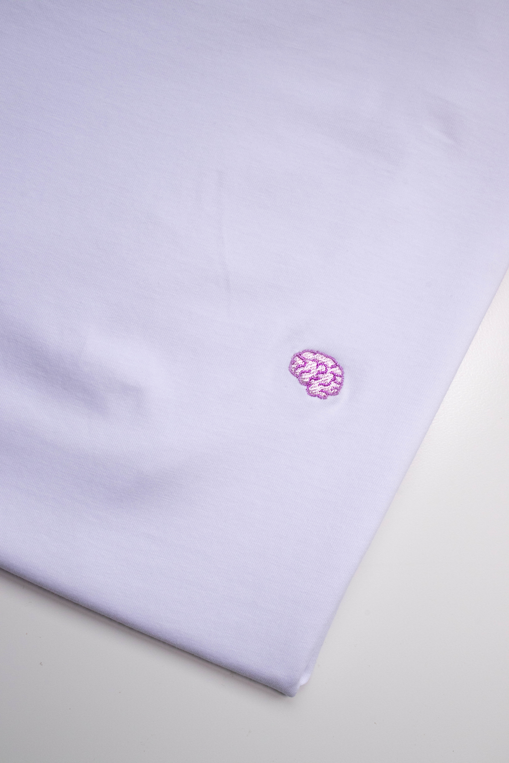 Minimal Brain, White T-Shirt