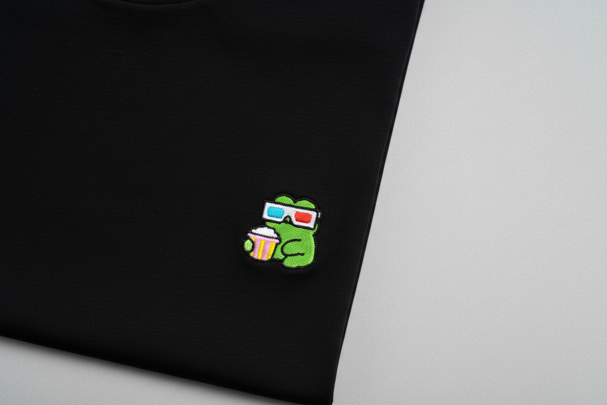 Camiseta Roit Cine negra 1