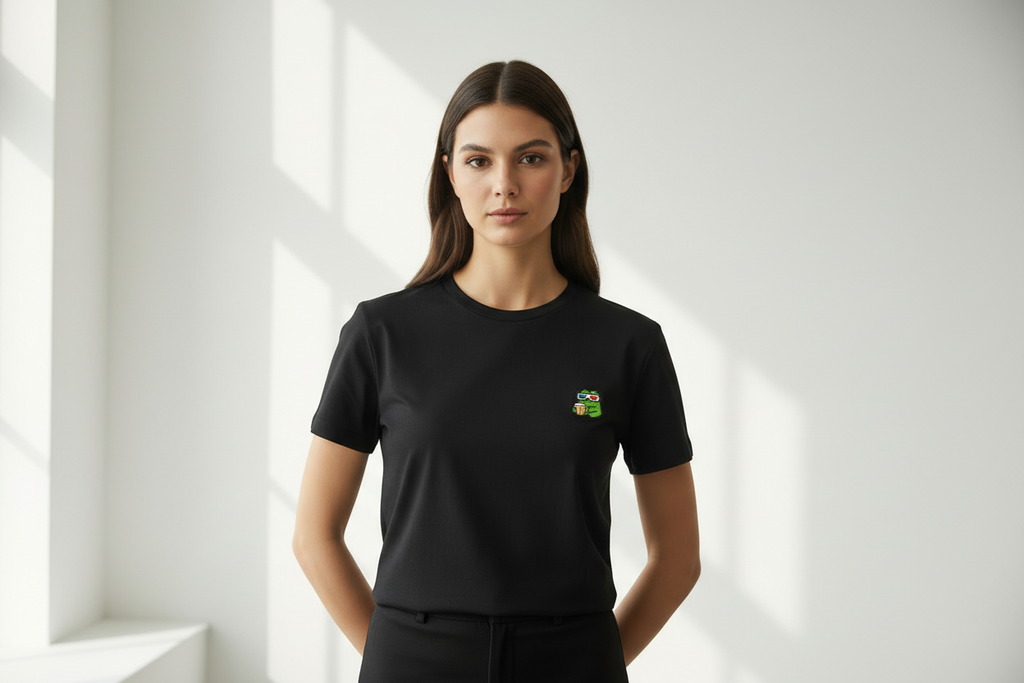 Camiseta Roit Cine negra 4