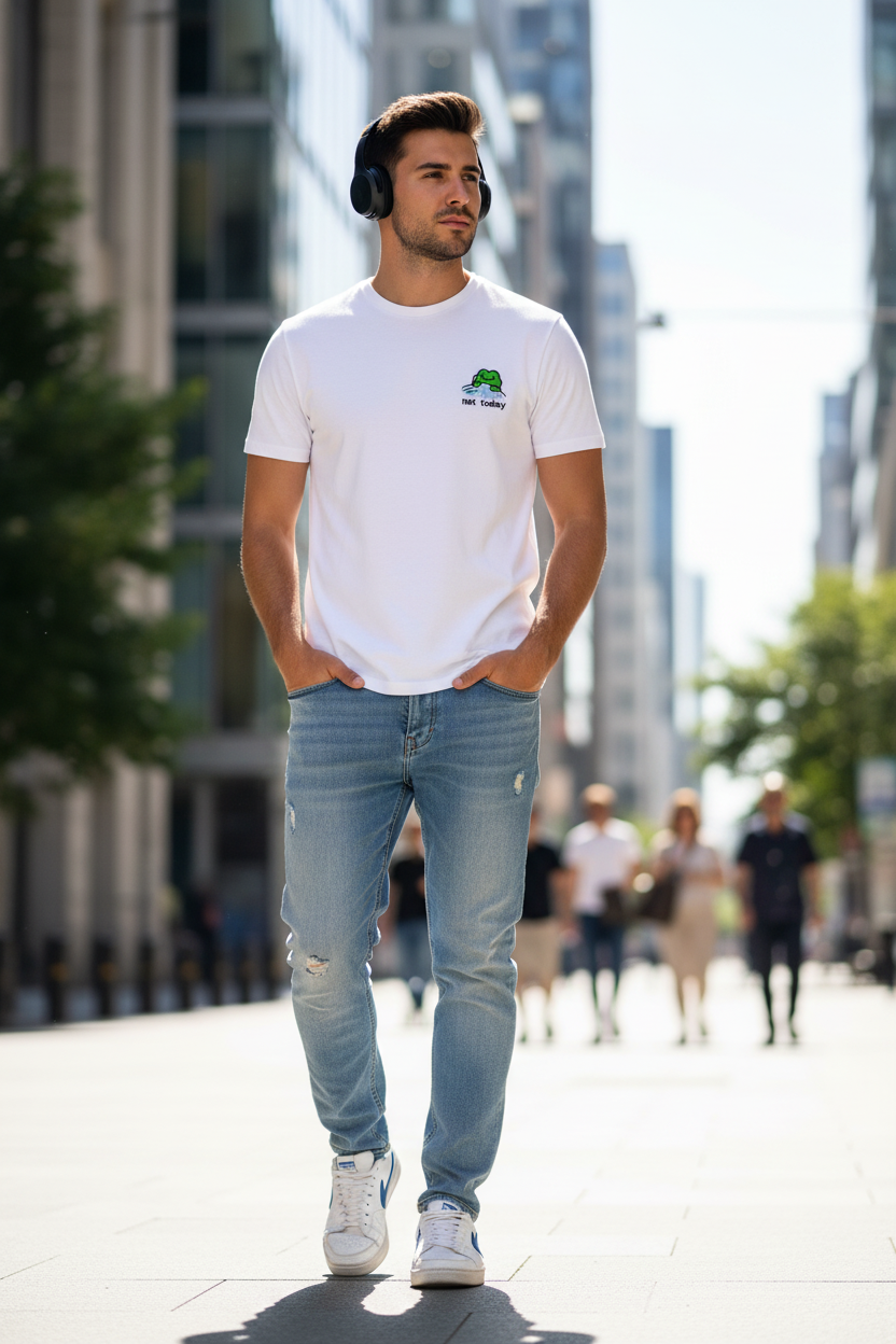 Hombre caminando alta resolución