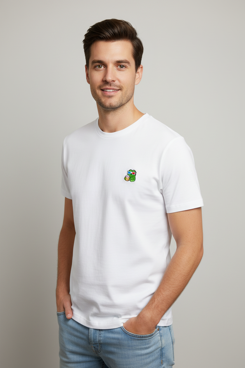 Good Roit Cinema, White T-shirt