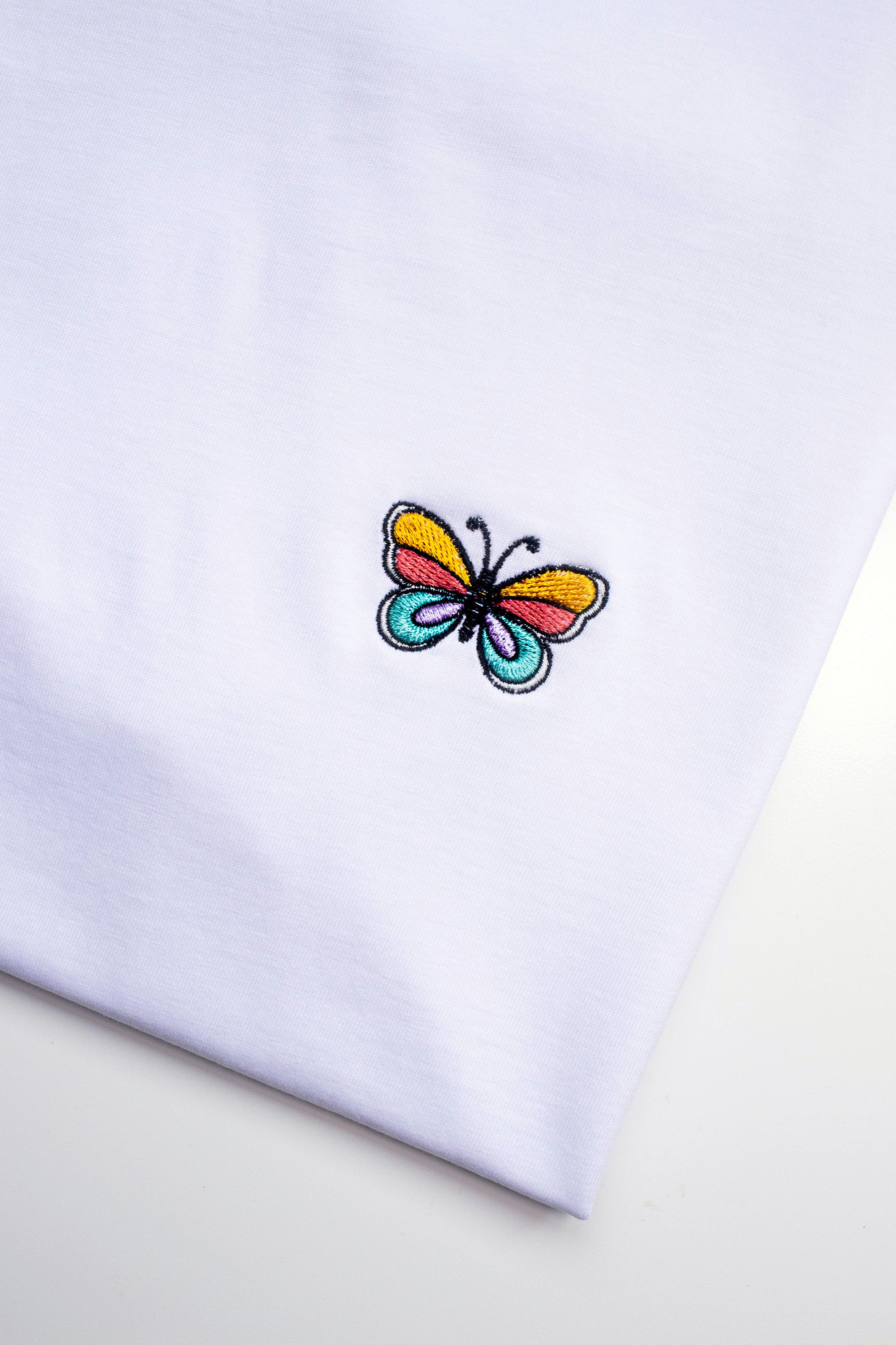 Butterfly, White T-Shirt
