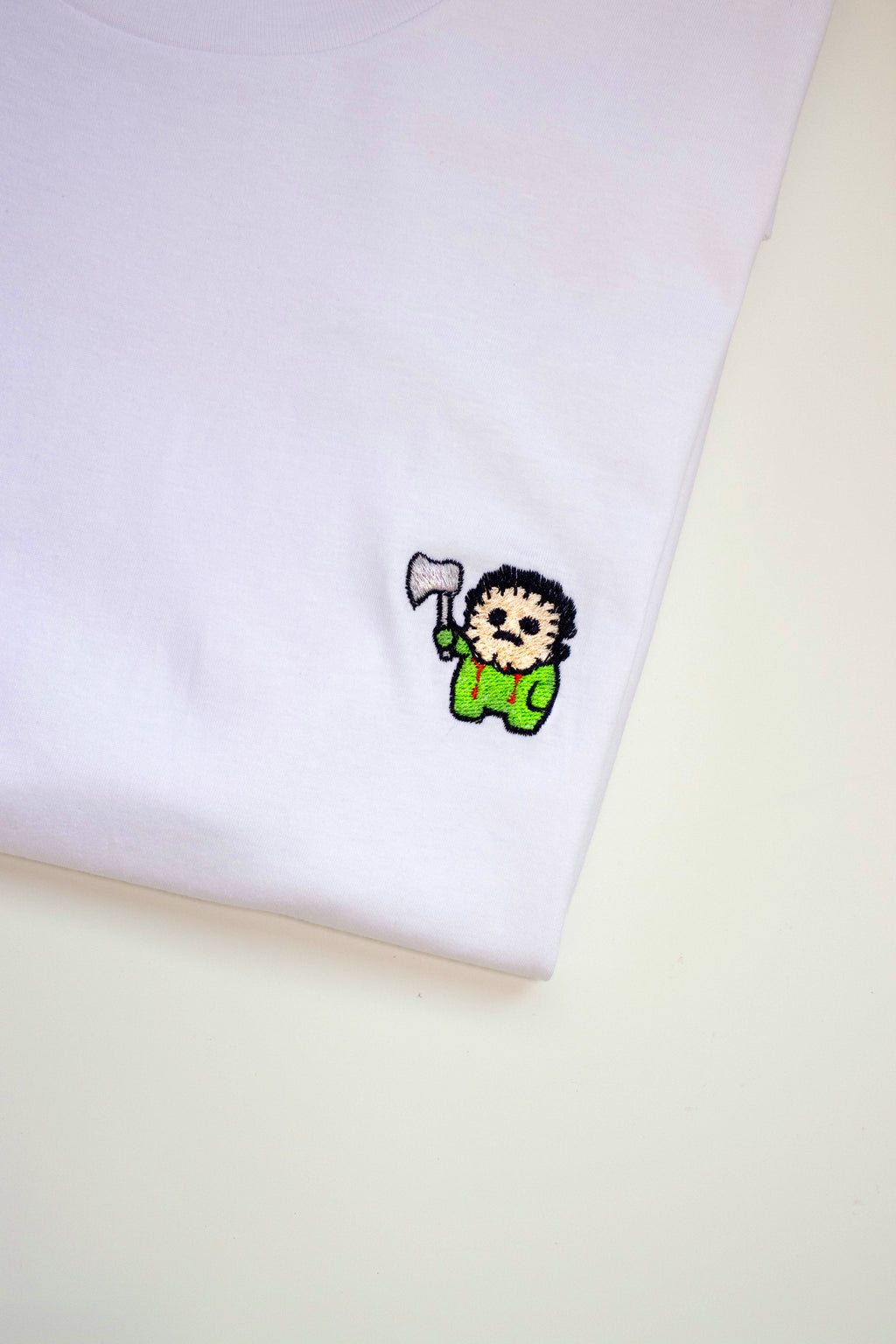 Bad Roit Mask, White T-Shirt