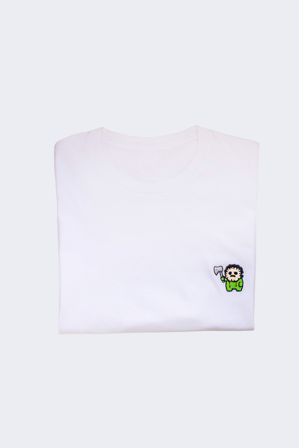 Bad Roit Mask, White T-Shirt