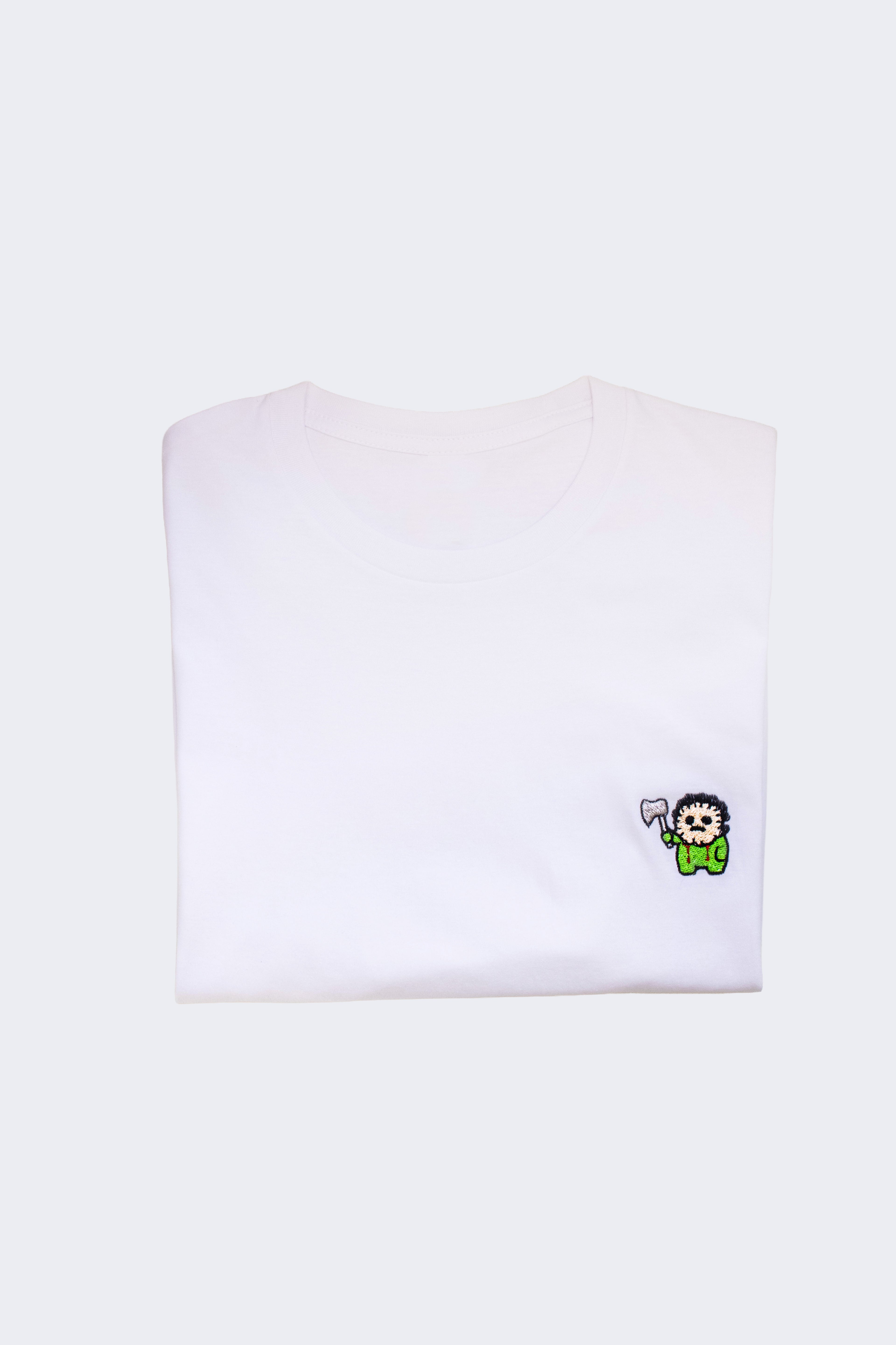 Bad Roit Mask, White T-Shirt