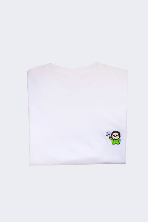 Bad Roit Mask, White T-Shirt