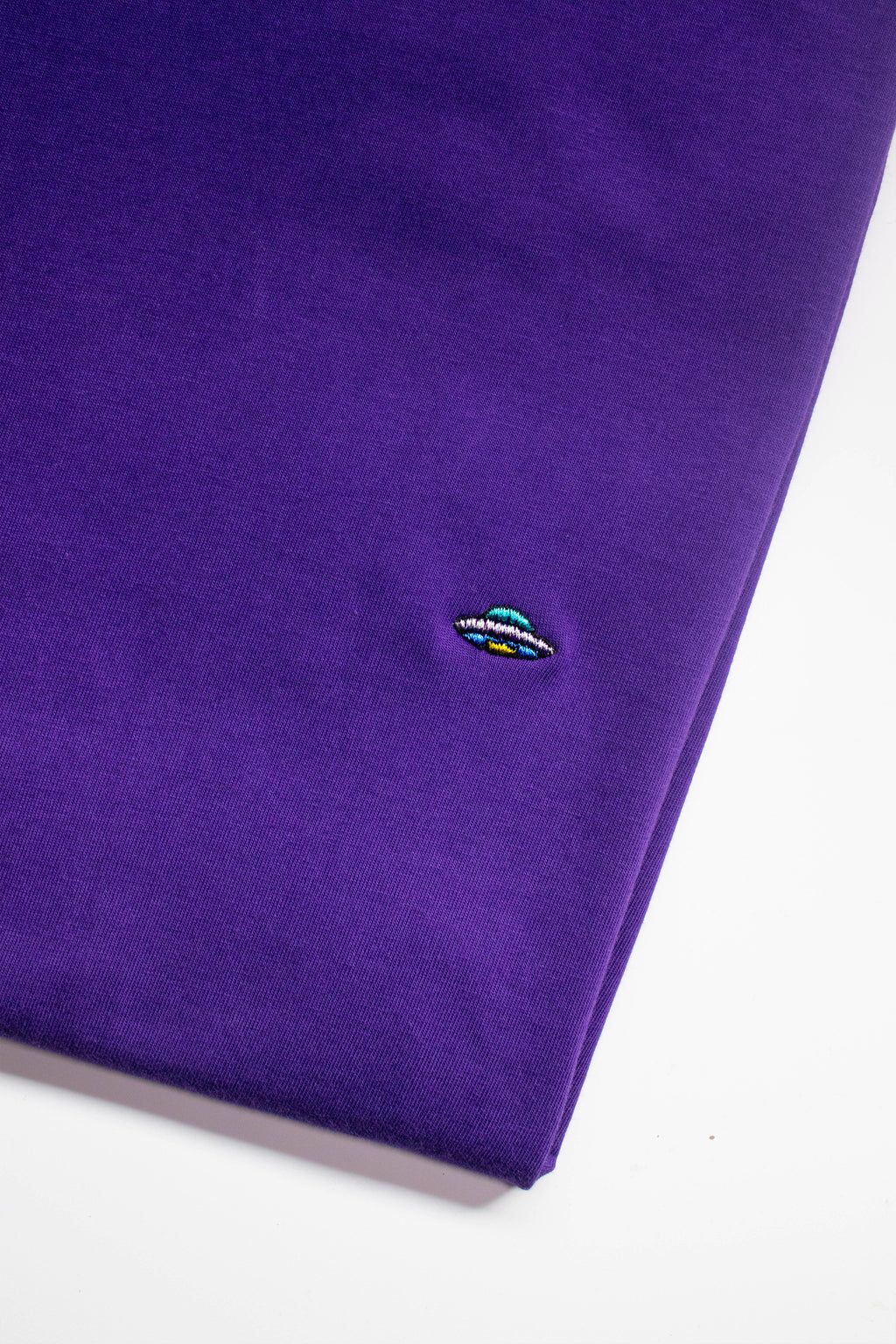 Minimal UFO, Purple T-Shirt