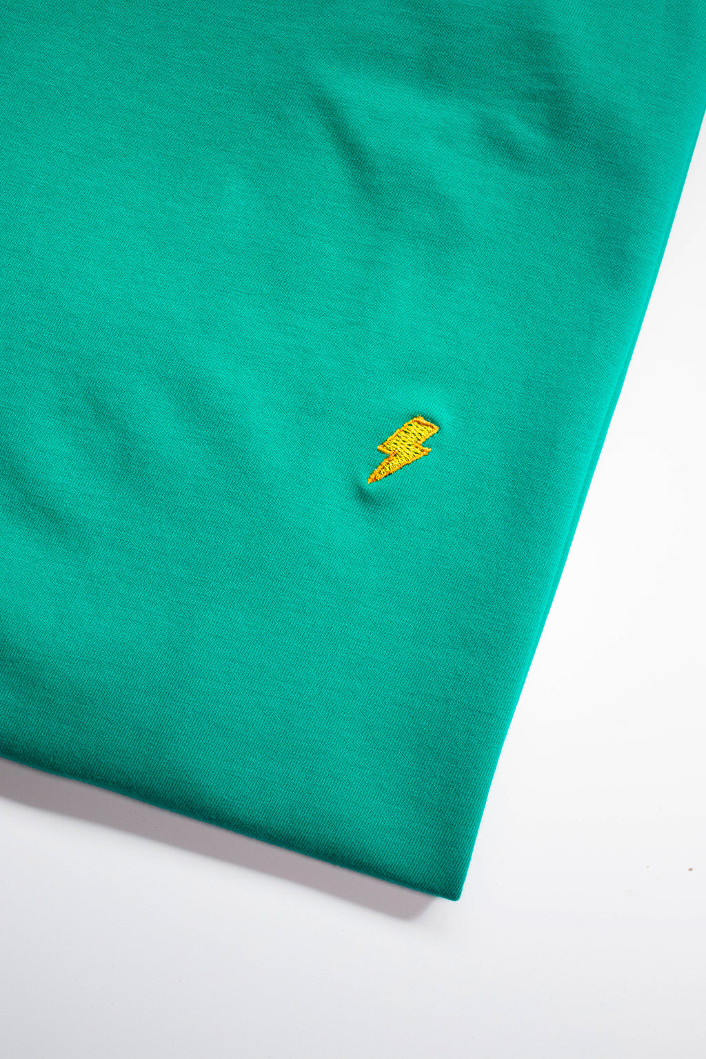 Minimal Lightning, Green T-Shirt